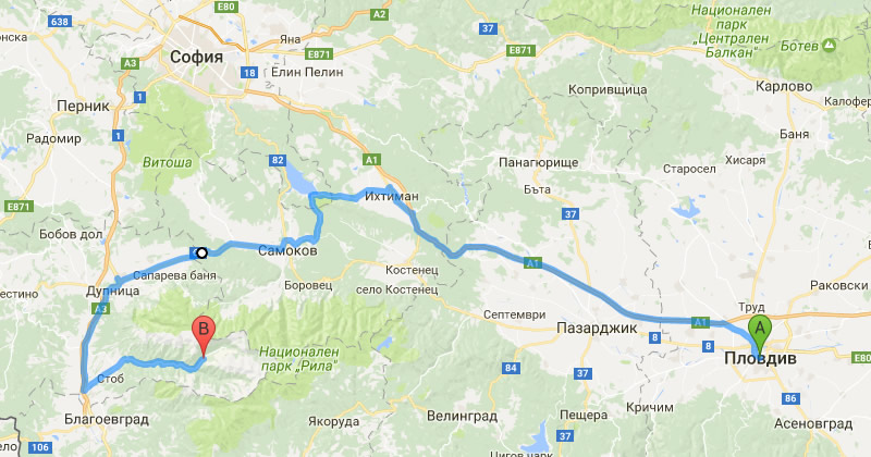 Трансфер от Пловдив до Рилския манастир